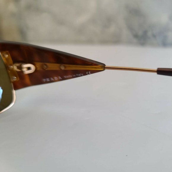 NEW PRADA Designer Black Sunglasses SPR 55H - Picture 2 of 5